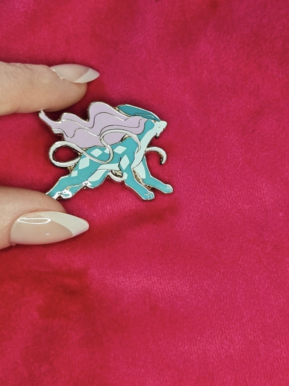 Pokémon Suicune Enamel Pin